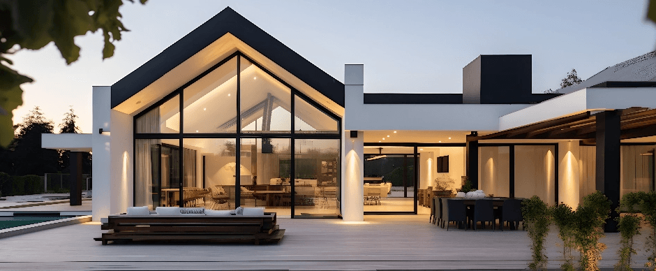 Luxury home exterior