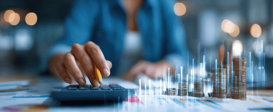 Mortgage planning on desk