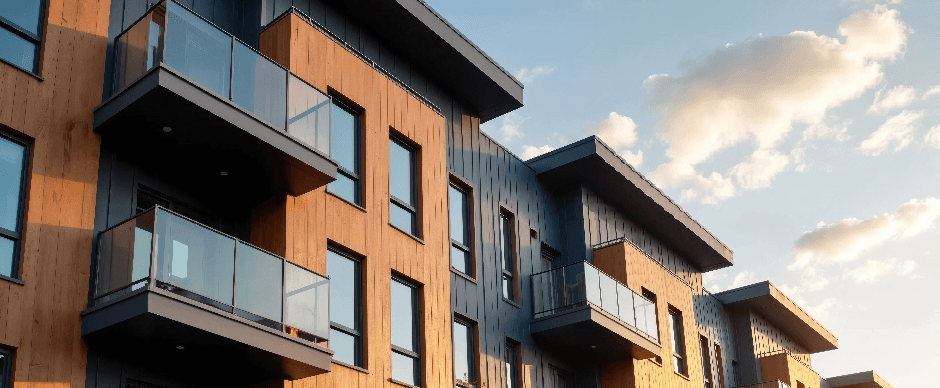 Modern multifamily exterior